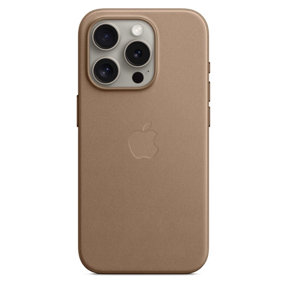 iPhone 15 Pro FineWoven Case with MagSafe - Taupe